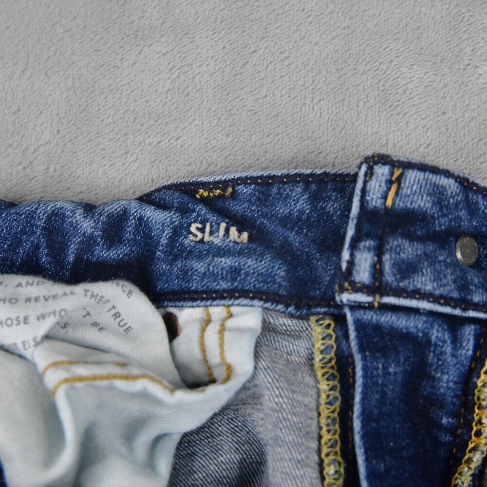 American Eagle Jeans Mens 34X34 (32x32 Actual) Slim Blue Denim - Picture 3 of 10